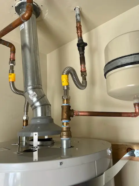 Water heater installation and plumbing repair in Bunnvale